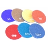 Inscribed Square-type Dry Conerete Floor Polishing Pads 80mm 400# Grit THOR-2704